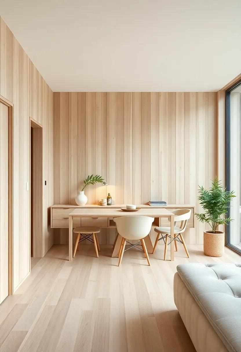Airy ‌Aesthetics: ‍Observe how the strategic use⁤ of light‌ wood creates a sense of volume and openness‍ in ‌small Scandinavian spaces
