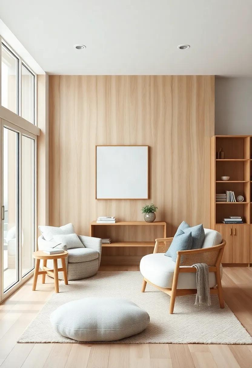 Greenery⁣ Galore: Highlight the stunning contrast‍ of potted​ plants against light ‍wood ‍finishes, bringing life and vibrancy to⁣ minimalist⁣ settings