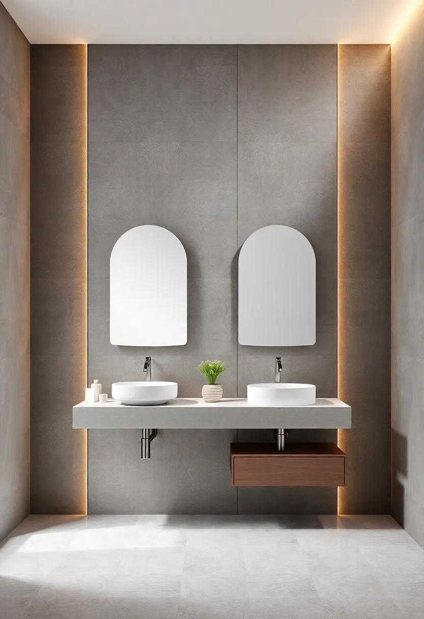 Floating Vanities Creating Clean Lines and ⁣Visual ​Height in Bathrooms