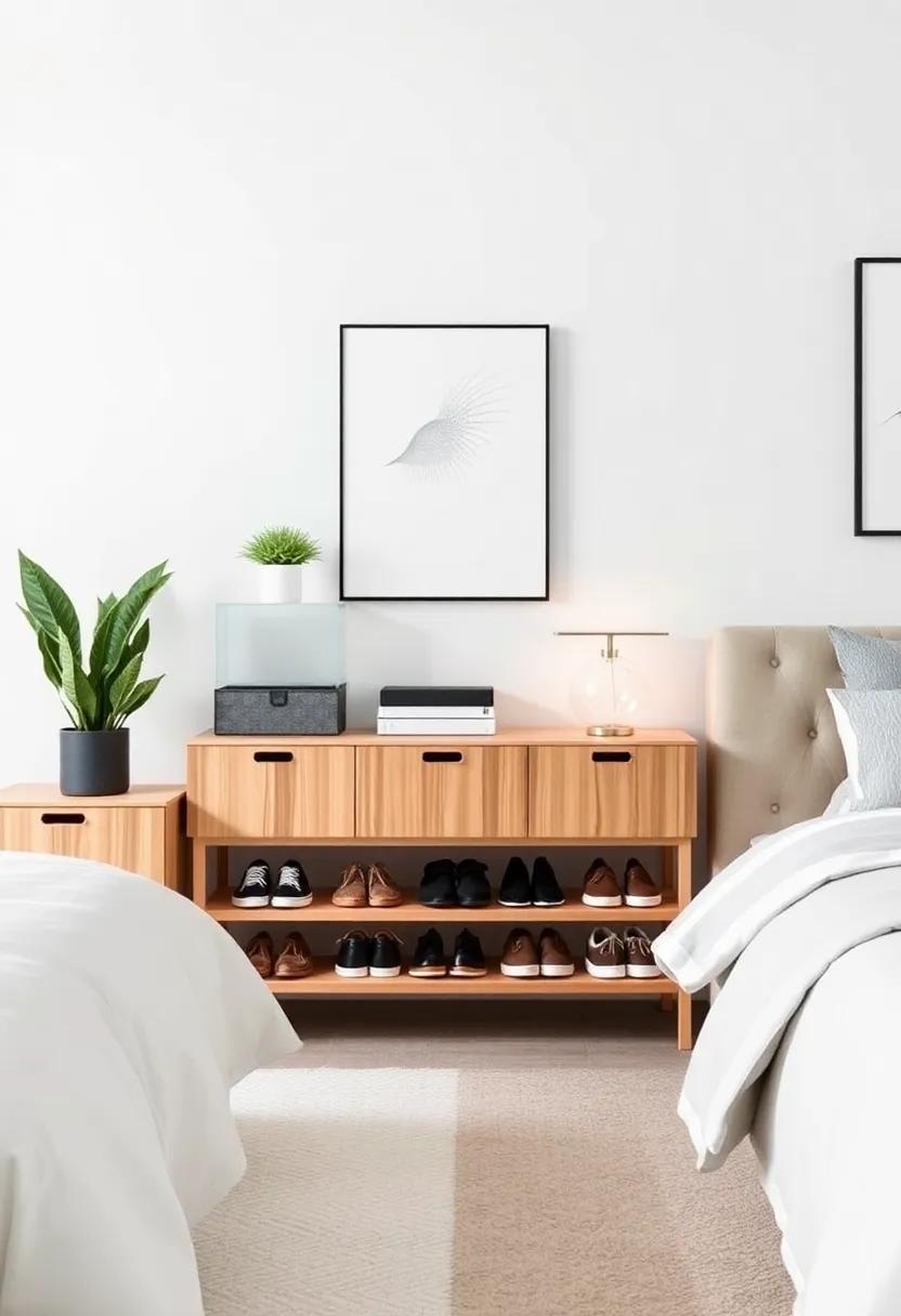 Grounded Footwear - Consider ⁣a stylish yet ⁤minimalist shoe rack that maintains organization without adding visual chaos