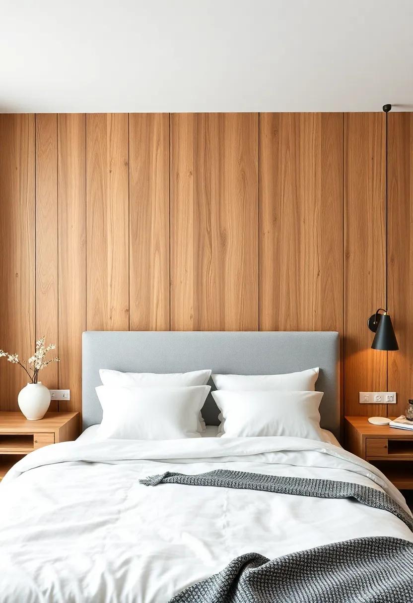 A ‌Simple Headboard ⁤- Choose an upholstered or wooden headboard with clean lines to anchor your ⁤bed without‌ adding bulk