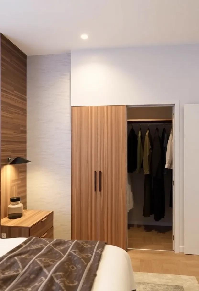 Textured accent walls, perhaps with wallpaper‌ or wood⁣ paneling, to add visual interest to the room