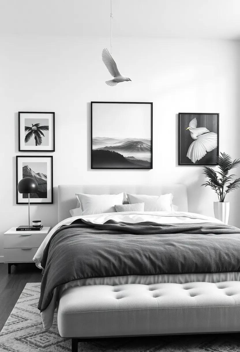 Incorporate Black and White Photography for Timeless ​Elegance