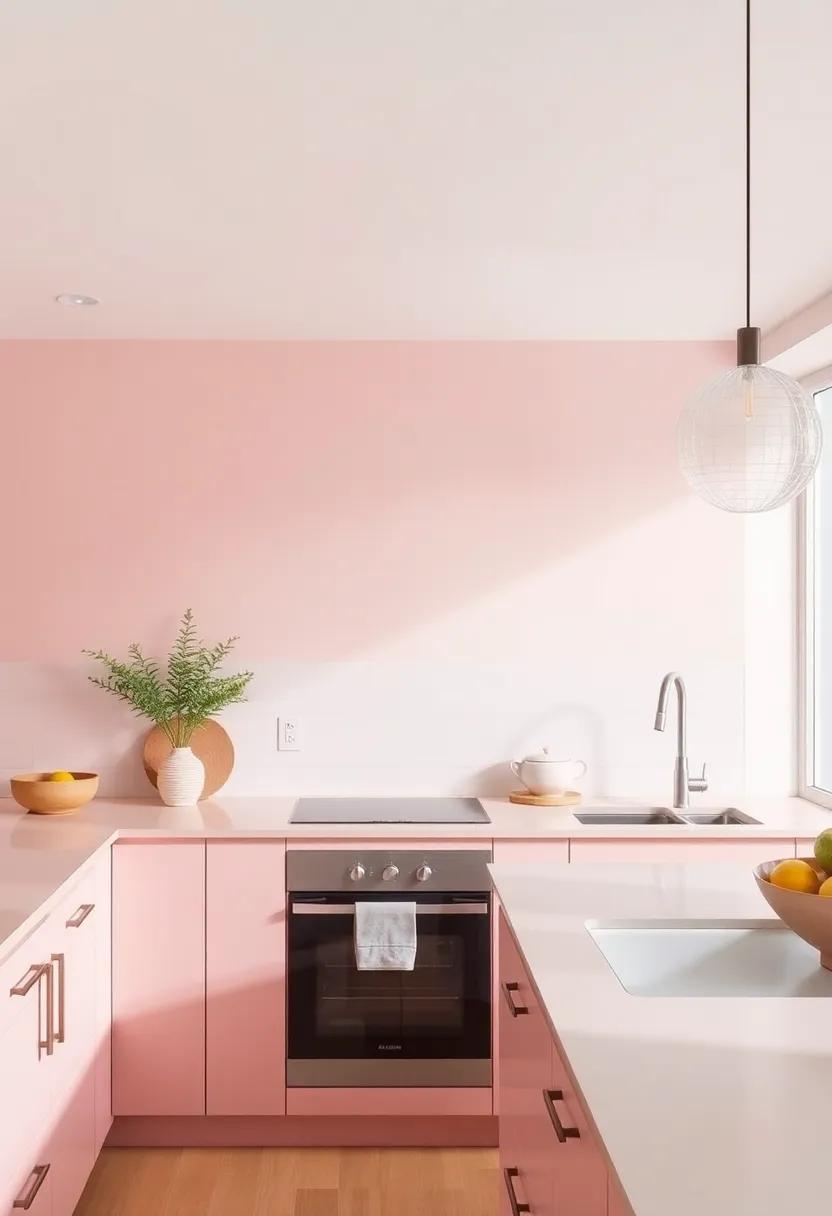 play with Pastels: Soft pastel colors lend a calming vibe while still offering a contemporary twist to your kitchen’s aesthetic