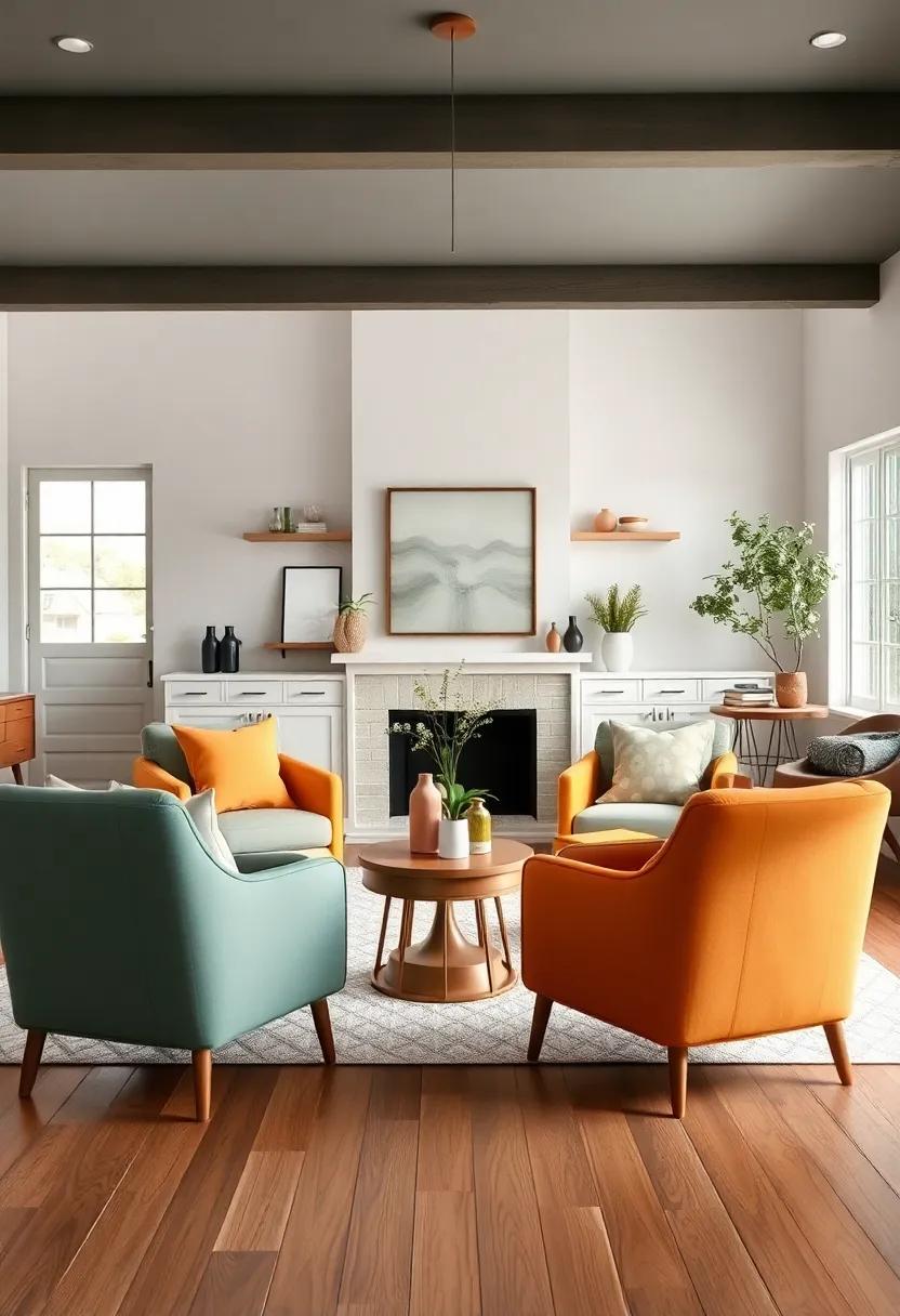 Accent Colors: coordinating Armchairs with Your Overall Theme