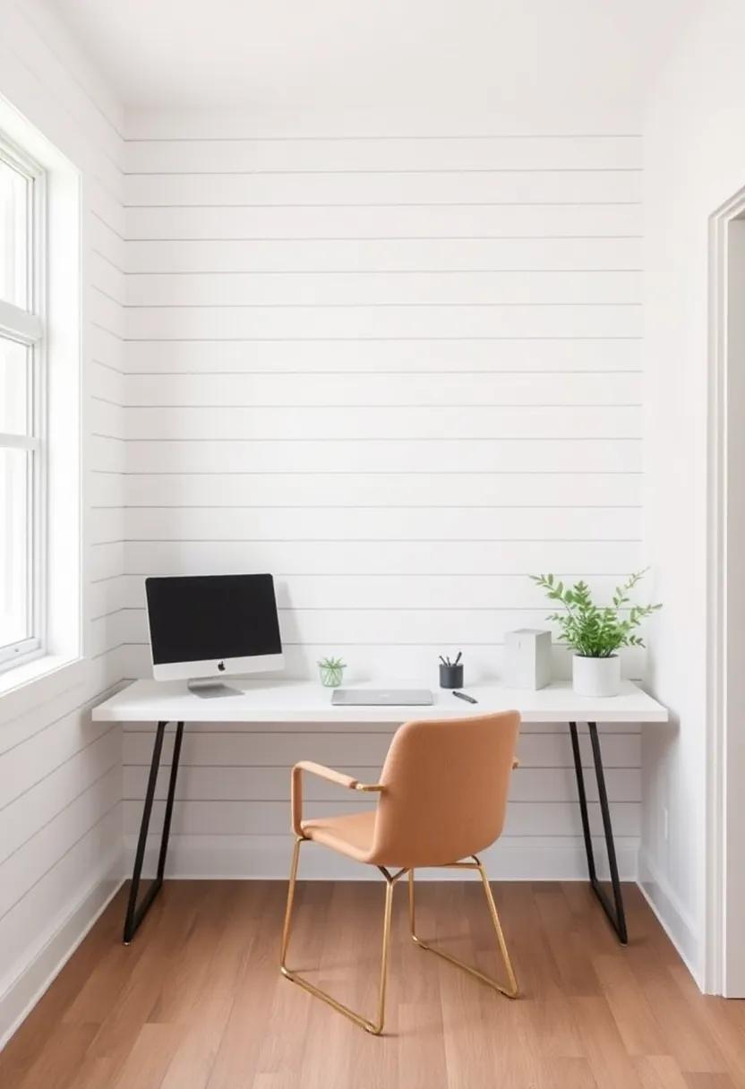 Include Shiplap in Your Home Office for an⁢ Inspiring ​work Environment