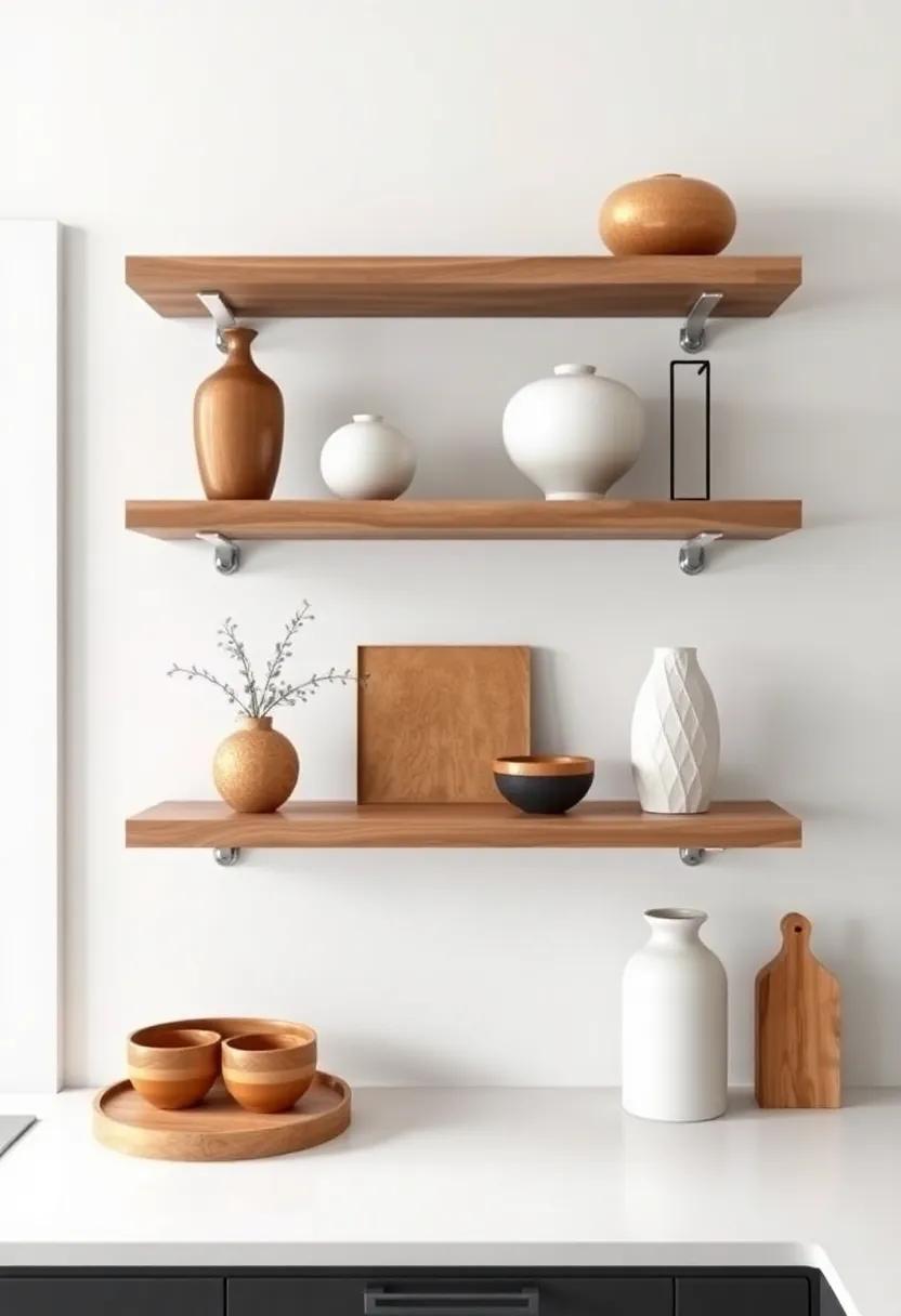 Artistic expressions: Curating Decorative Items on floating Shelves