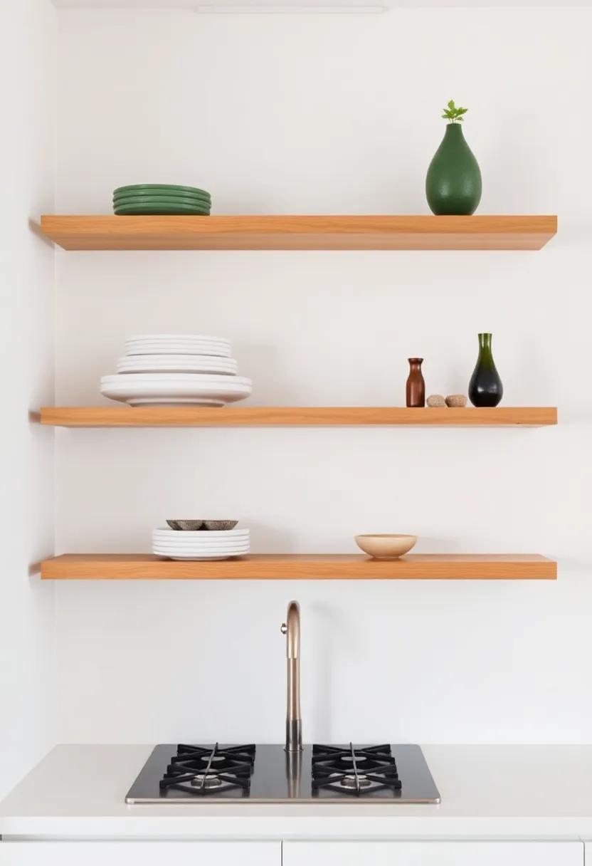 Optimizing space‌ with floating Shelves in​ Small Kitchens