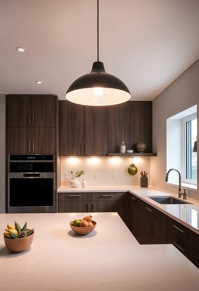 Dimensional Lighting: Explore geometric⁣ fixtures that add depth and artistic flair, ‌making your kitchen ⁣a true conversation starter