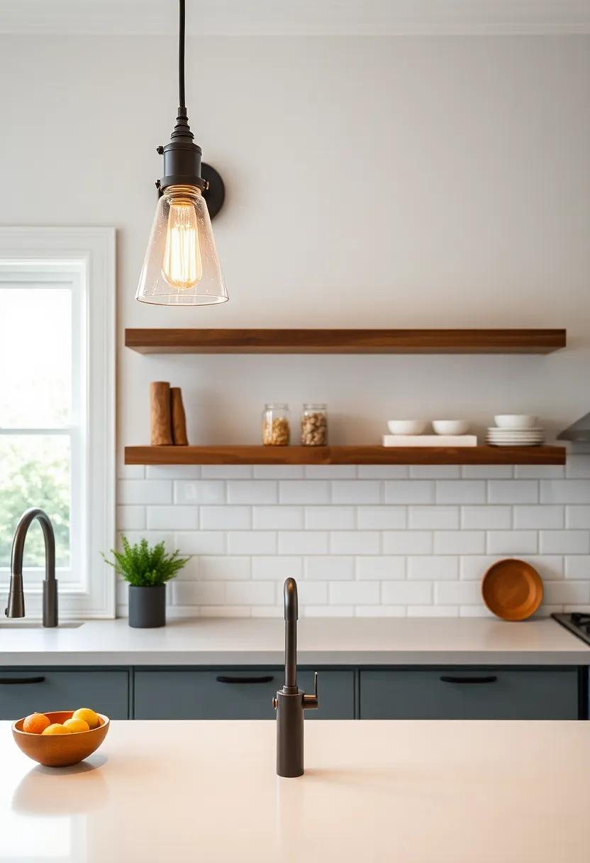 Industrial-Style Sconces: Add a touch of urban flair‌ with rugged, industrial sconces that line your walls or highlight open shelving