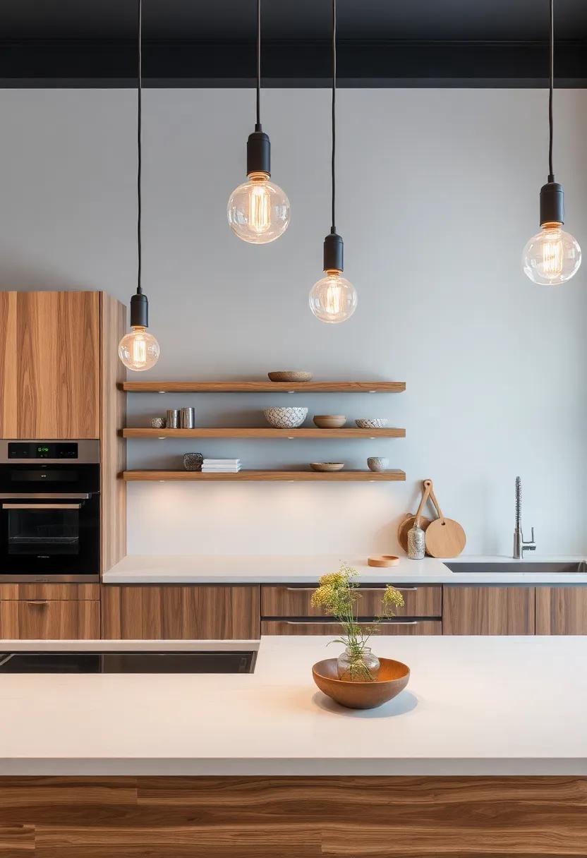 Layered Textures: Mix different materials—like metal and wood—in your lighting fixtures for a rich, layered aesthetic that‌ captivates the eye