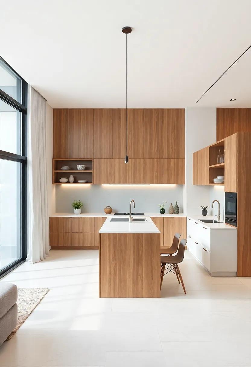 Seamless ⁣Integration of Living ​Areas ‌and L-Shaped Kitchens