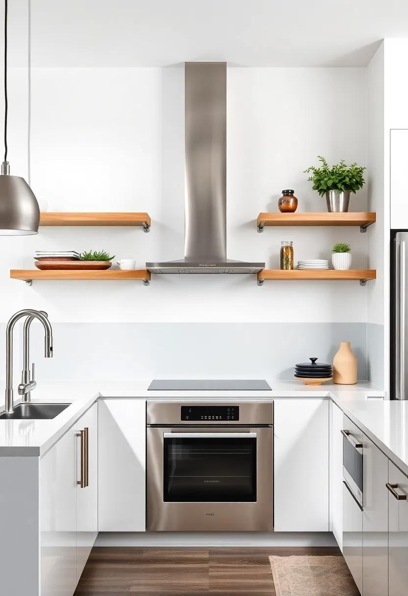 Embracing​ Open Shelving: How Stainless​ Steel ⁤Can Enhance ⁢Display Space
