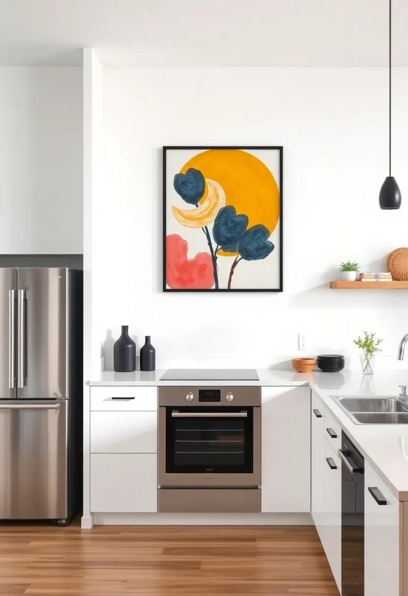 Incorporate Bold Art Pieces to Make ‍a Statement in Your Kitchen