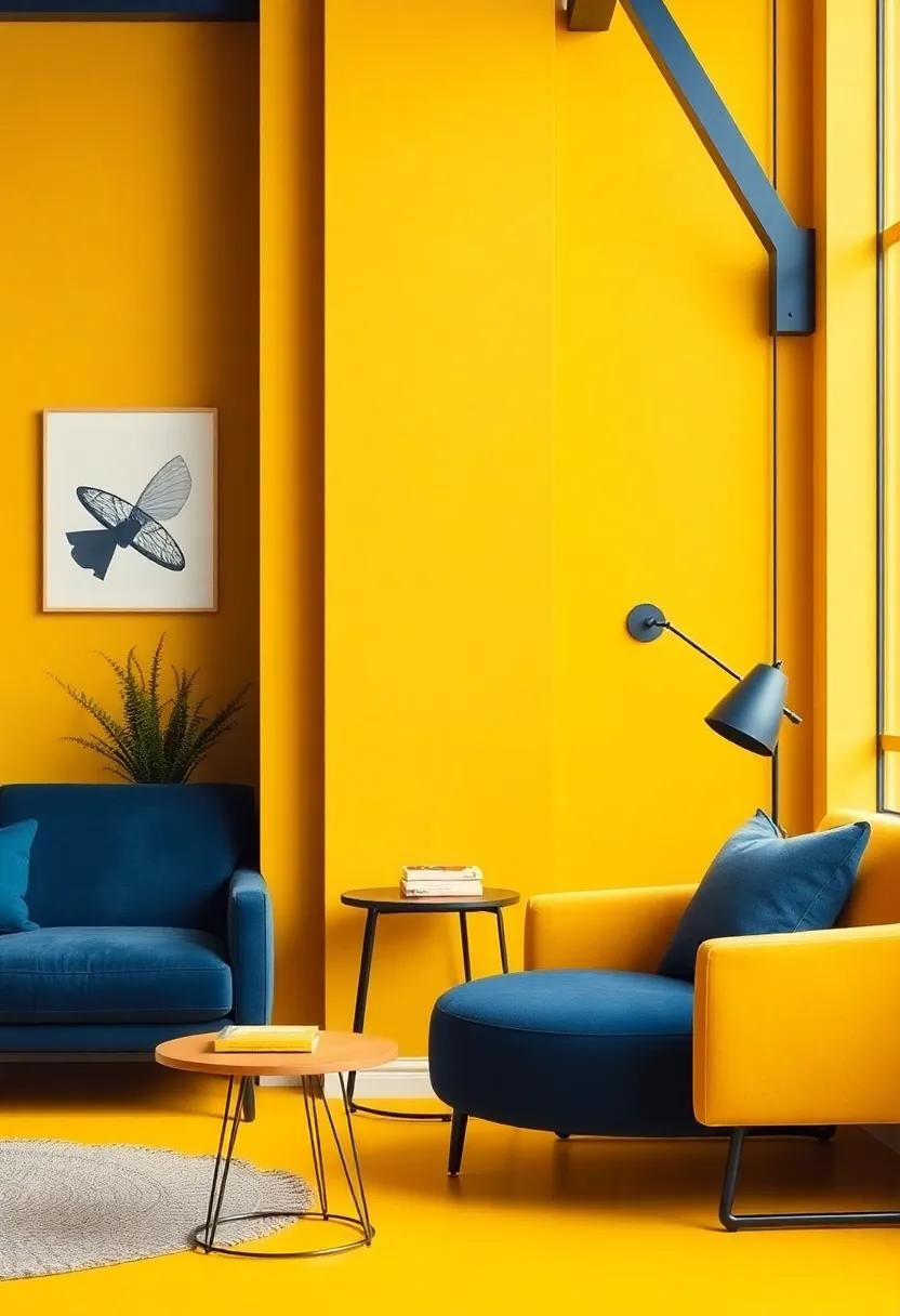 Innovative ⁣Furniture ‌Choices to‌ Elevate‌ Yellow and Navy⁣ Aesthetics