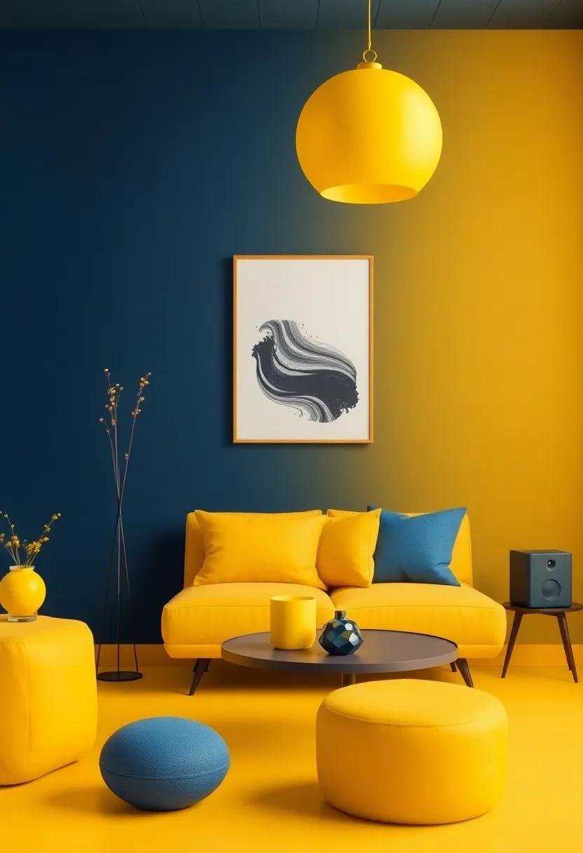 Finding‌ Balance: Achieving⁤ Serenity with ⁣mustard ‍Yellow and Navy Blue