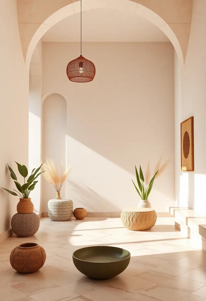 Warm Textures and Natural Elements in Moroccan-Style Interiors