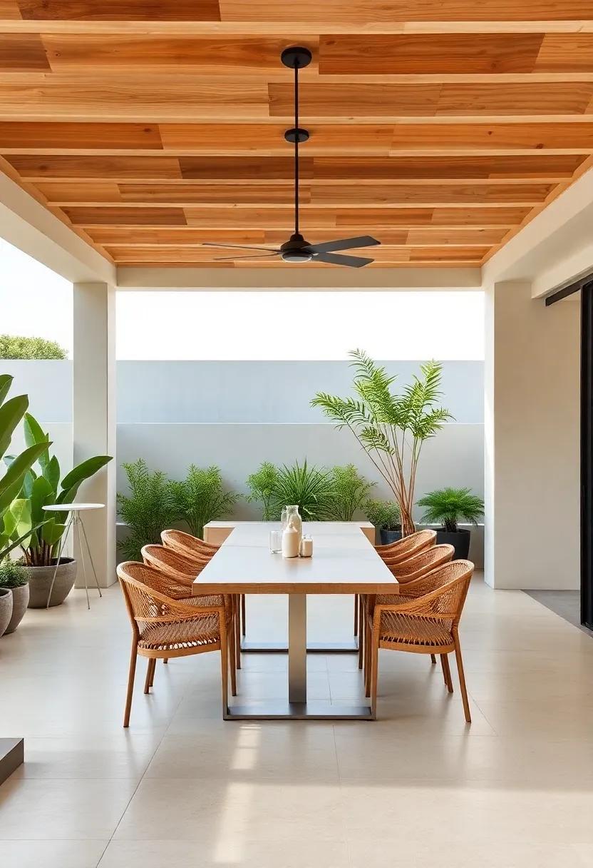 Embracing Nature with ⁢Outdoor Dining areas that‍ Blend‍ Seamlessly