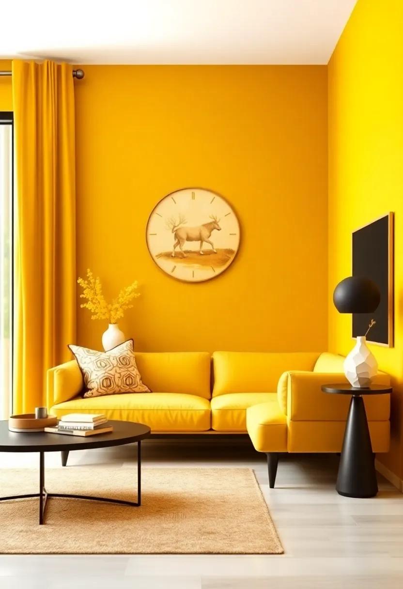 Exploring the Vibrant Depths⁢ of Mustard‍ Yellow in Contemporary Design