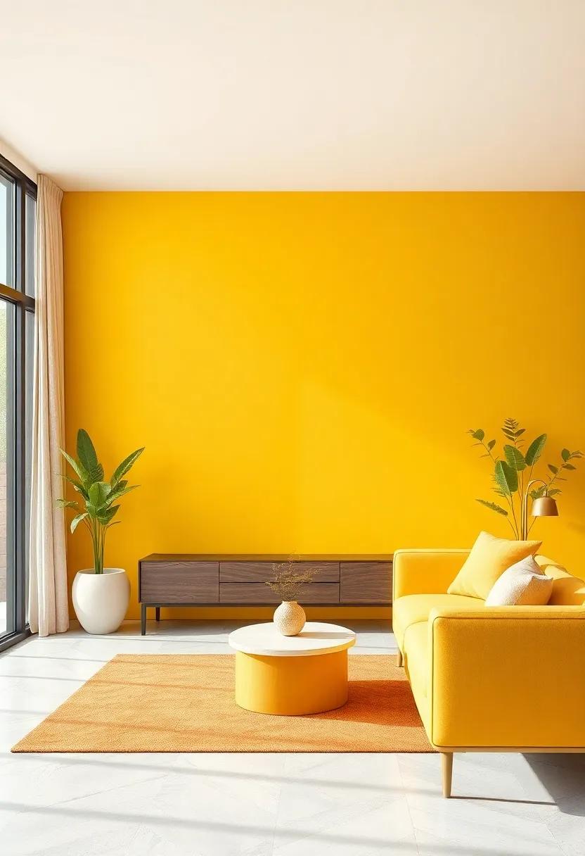 The Allure of⁣ Mustard Yellow: A ⁤Timeless Accent ‍for Modern Homes