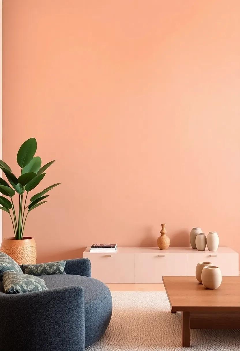 Embracing Serenity‍ Through Muted Clay Hues in ‍modern Interiors