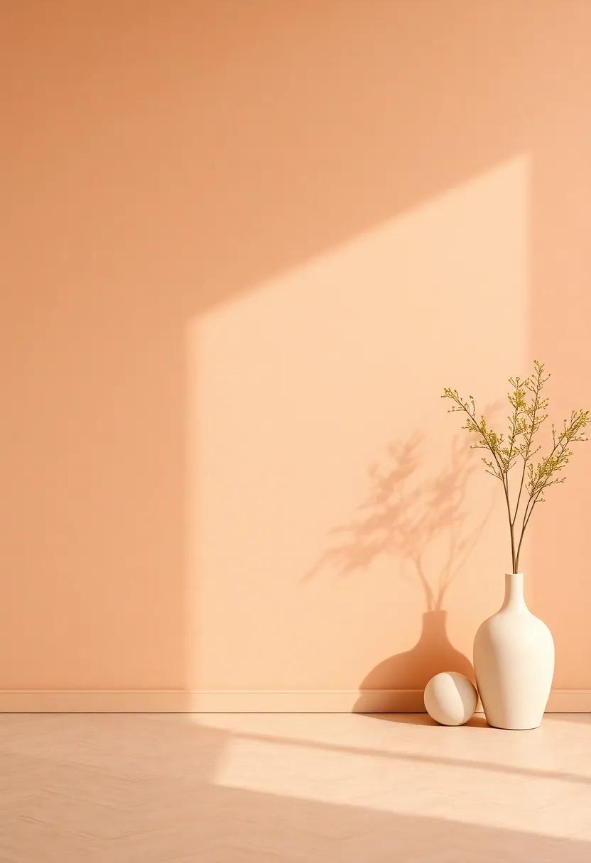 Whimsical Wall Treatments: Unique Ideas for Clay and Peach Shades