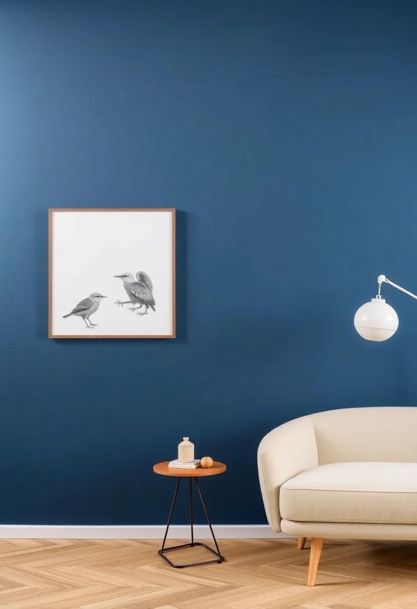 Navy Blue Accent Walls: Transforming Rooms with⁤ Bold ​Depth