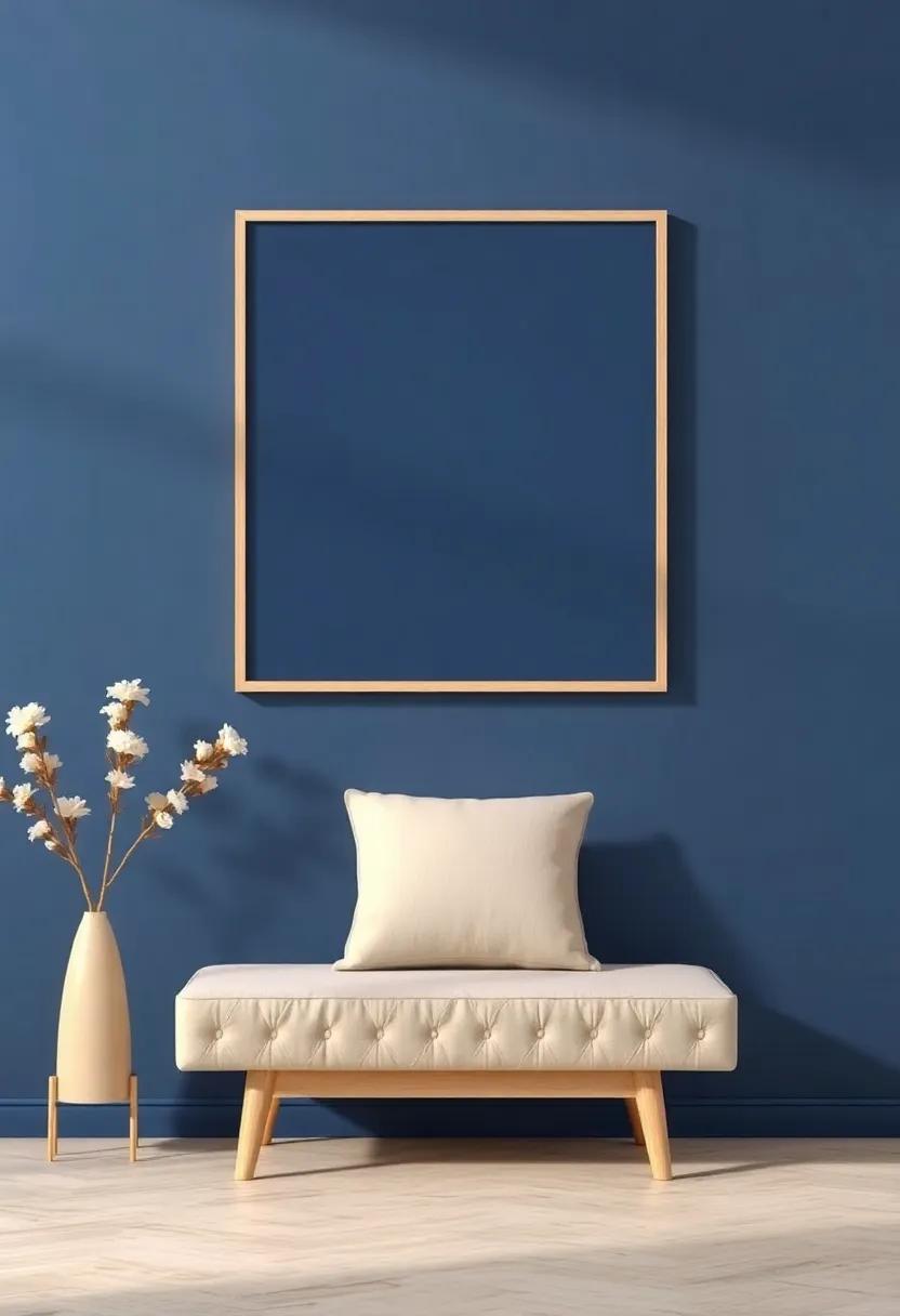 Artistic⁢ Touches: Wall ‍Art ⁢that ‍Complements Navy and ‌Beige