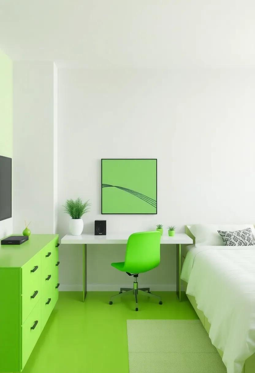 Mixing⁢ and Matching Neon green with Other Color Palettes