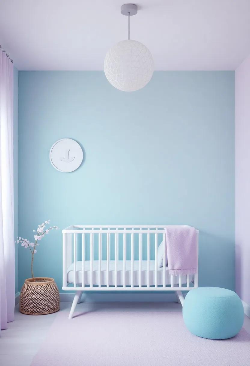 Enchanting⁤ Aqua and Soft Lavender for a Magical‍ Atmosphere
