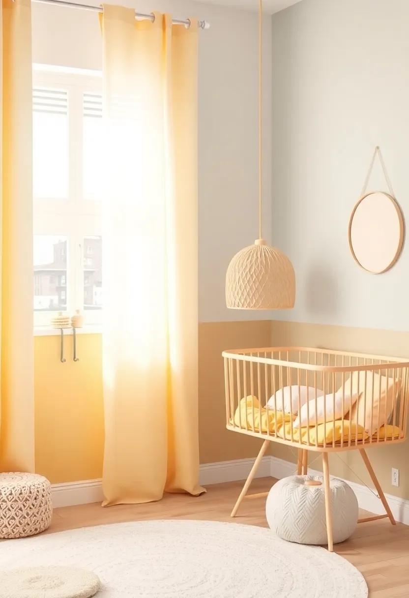 Gentle Rose and Light‍ Mellow Yellow for A Cozy and ⁣Cheerful ⁣Approach