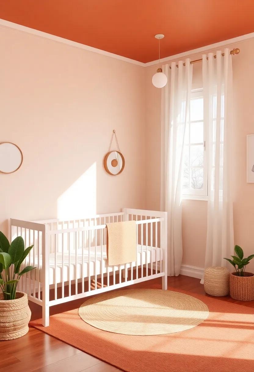 Rich Terracotta Combined‌ with Fresh ⁤Soft ​white for A Nostalgic feel