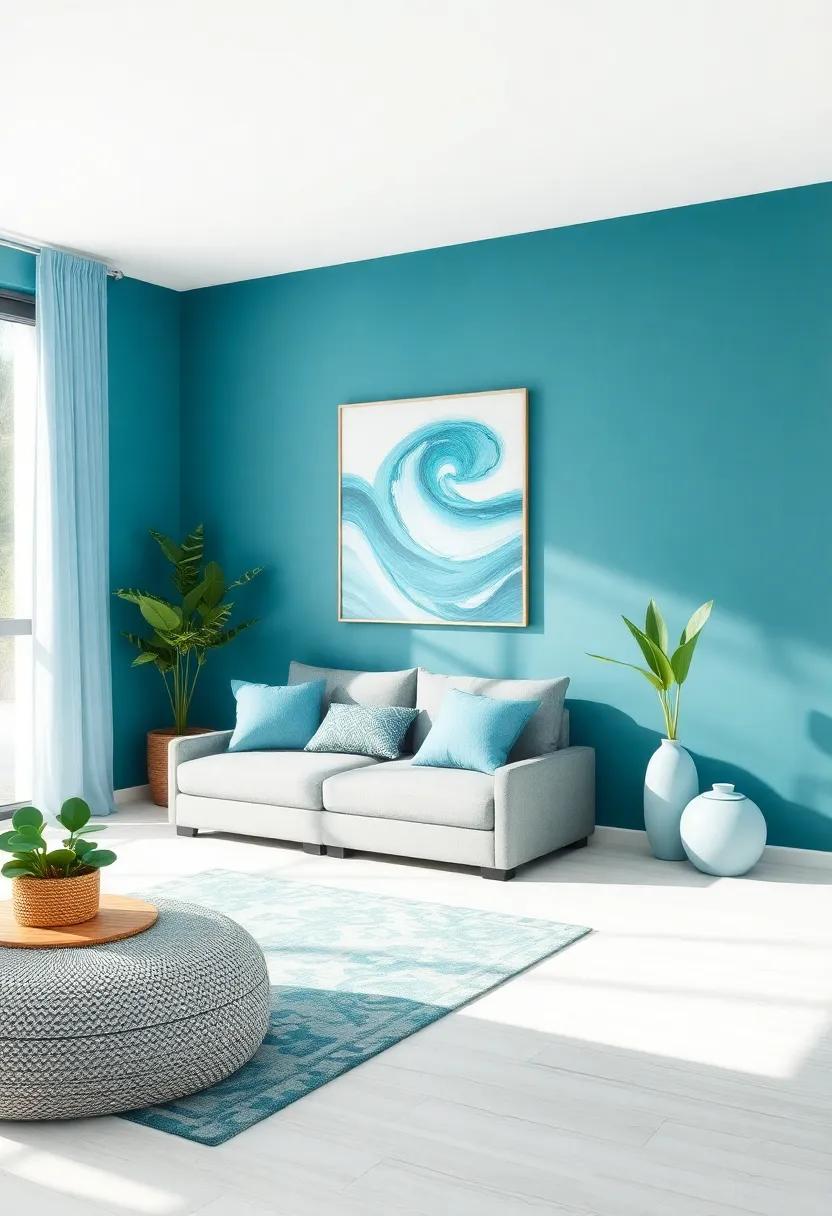 Transform⁢ Your Space ⁢With Serene Ocean Blues And Tranquil Greens