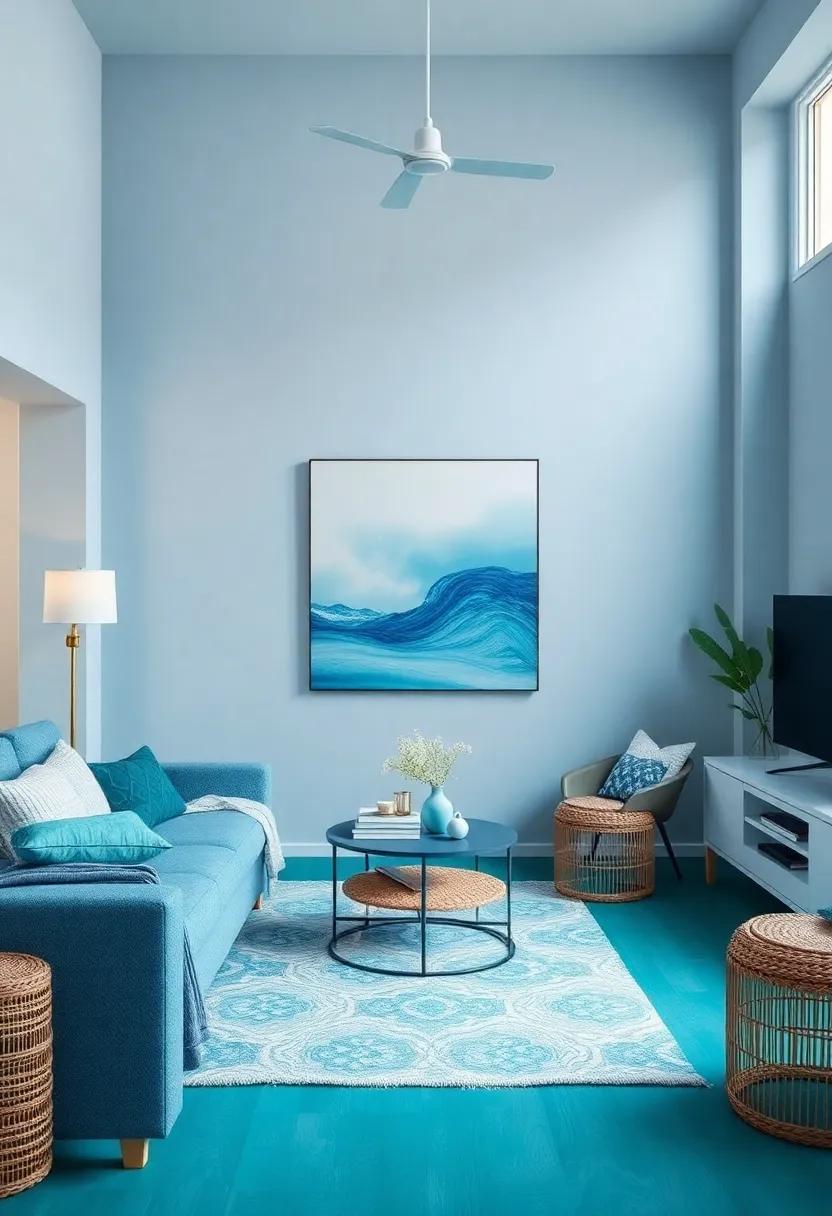 The Allure Of Coastal Living: Integrating Oceanic Hues Into Every Room