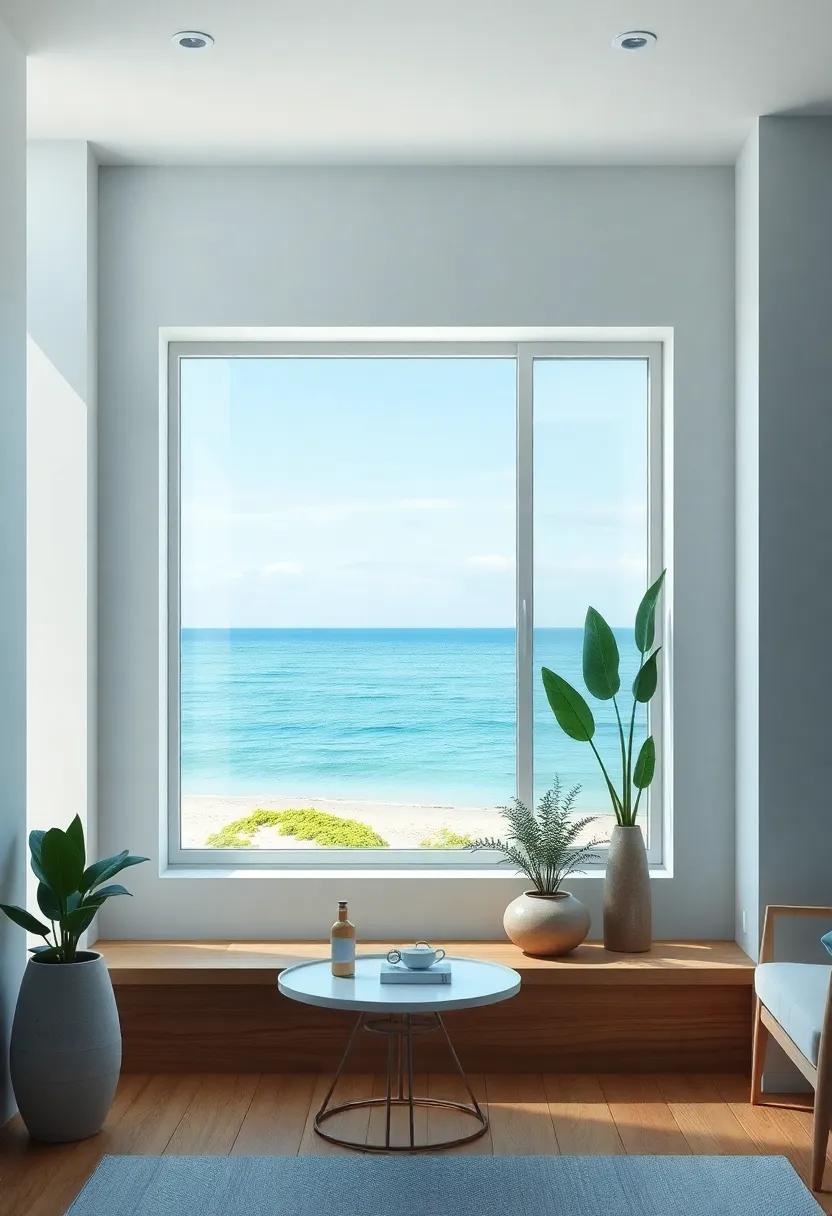 incorporating Ocean​ Views: Using Windows As Frames For nature's artwork