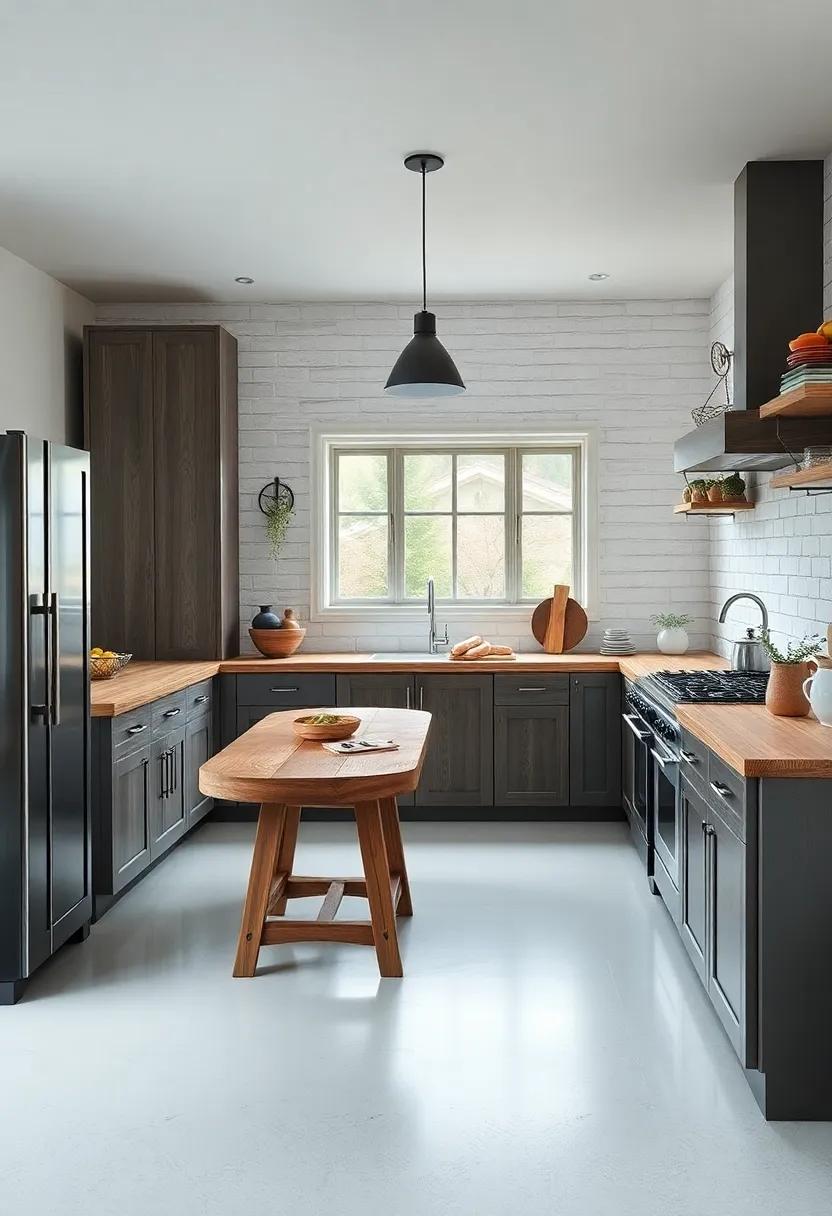 Rustic⁤ Charm: Embracing ‌Natural‌ Materials in Your ​Kitchen Design