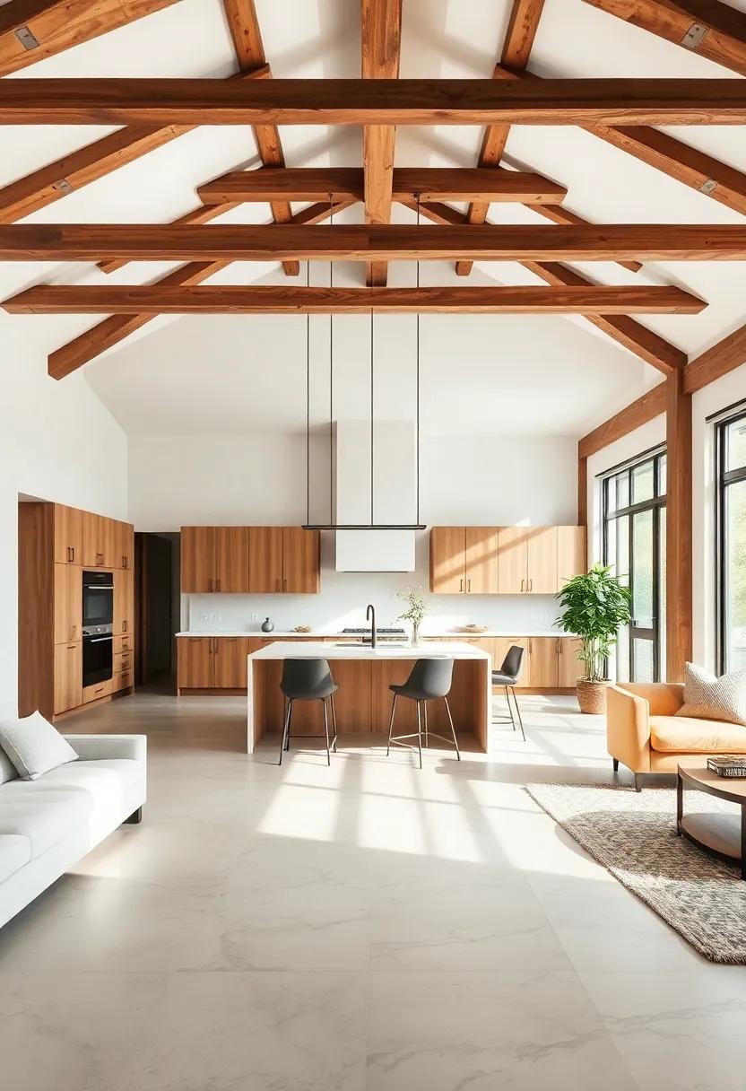 Dramatic Exposed Beams: A Journey from Traditional to Modern Aesthetics