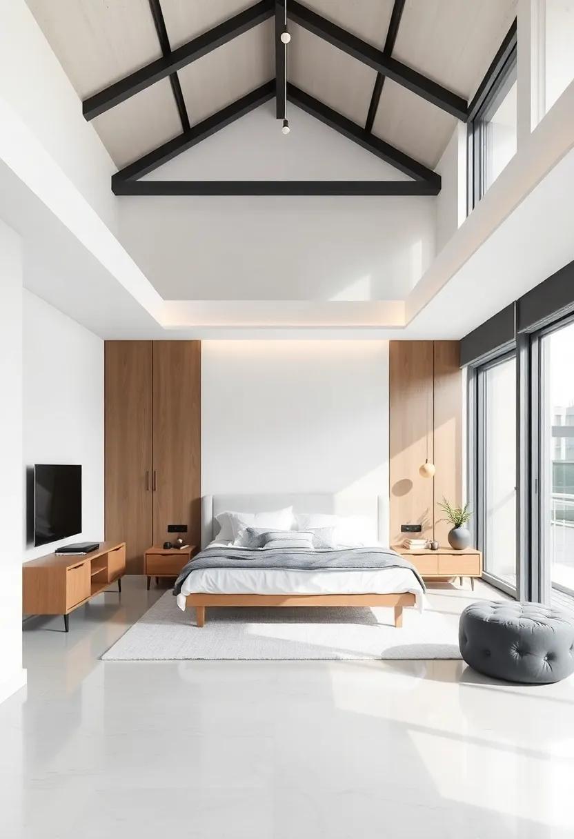 Integrating Technology: Smart Solutions for Modern Open-Plan Bedrooms