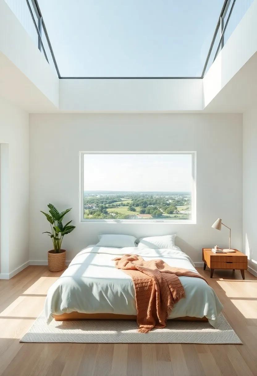 Natural Light: Transforming Open-Plan Bedrooms with sunlight and Views