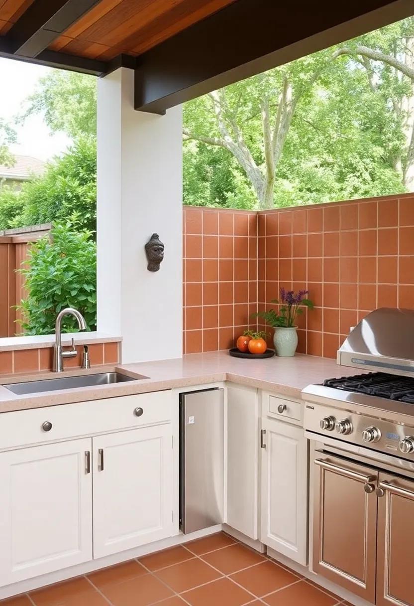 12) Terracotta Tiles: ⁢Capture the spirit of Mediterranean living with ⁢terracotta tiles that provide both durability⁢ and a rustic ⁢aesthetic