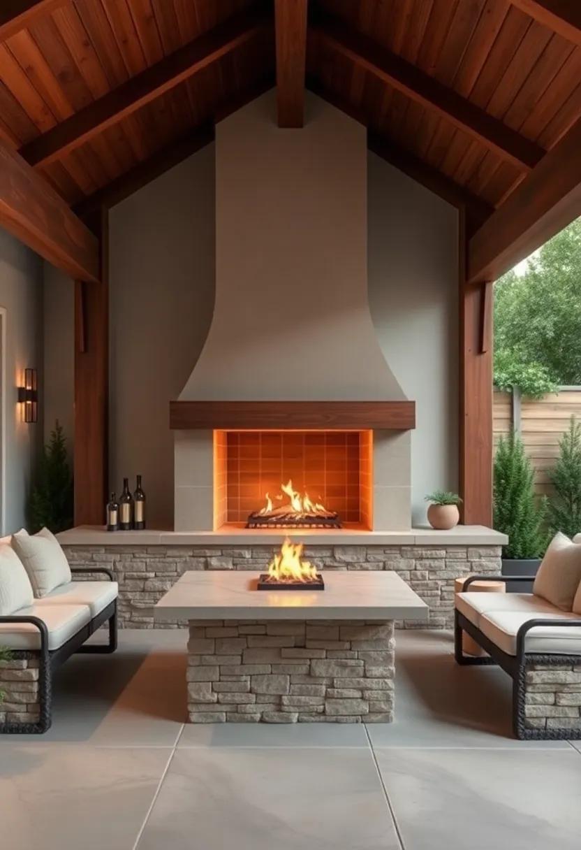 Innovative Outdoor Kitchen Fireplace configurations ‍for Unique Cookouts