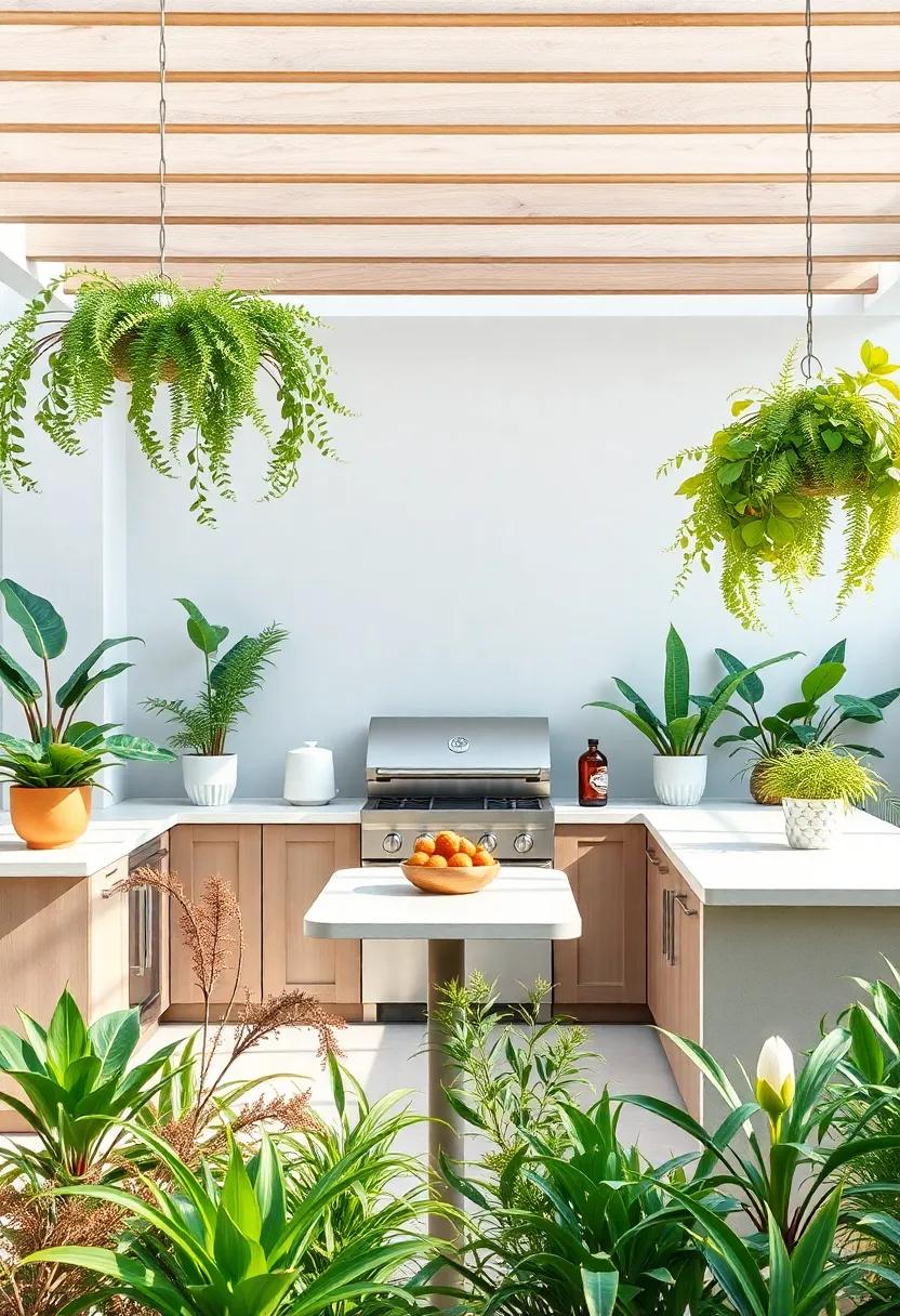 The Power​ of Plants: Incorporating Greenery ​Into Your Outdoor‍ Kitchen design