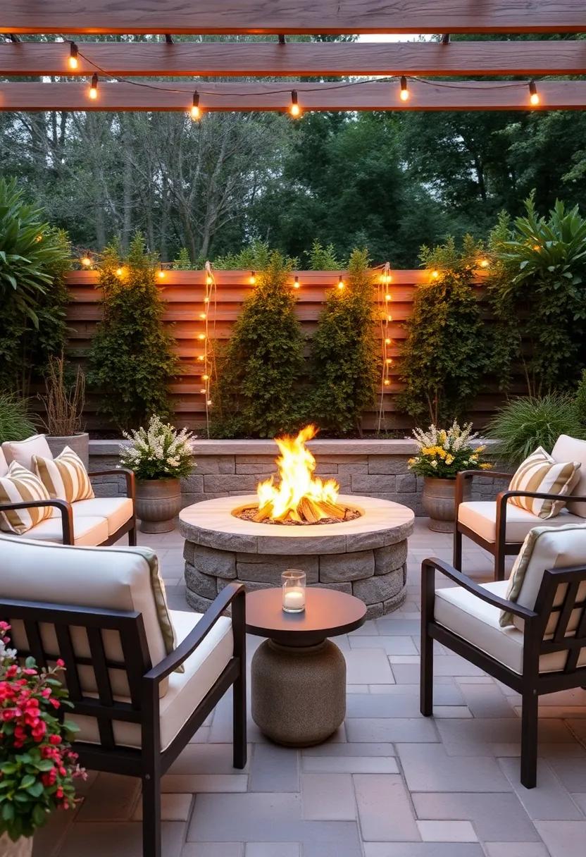 Craft a Fire ⁢Pit Area That Becomes the Heart of ⁤Evening Gatherings and Warmth