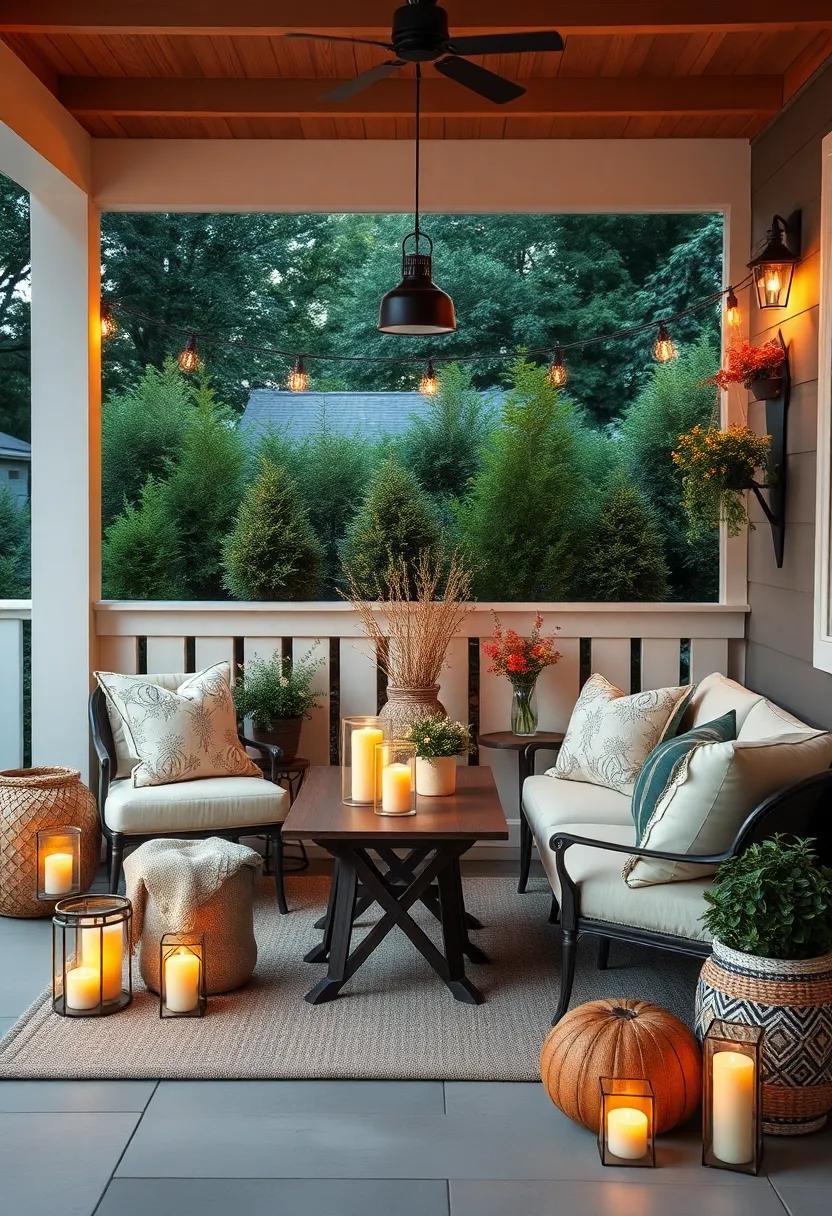 Curate a Cozy Nook Featuring Plush Seating for Intimate Conversations Under⁣ the Stars