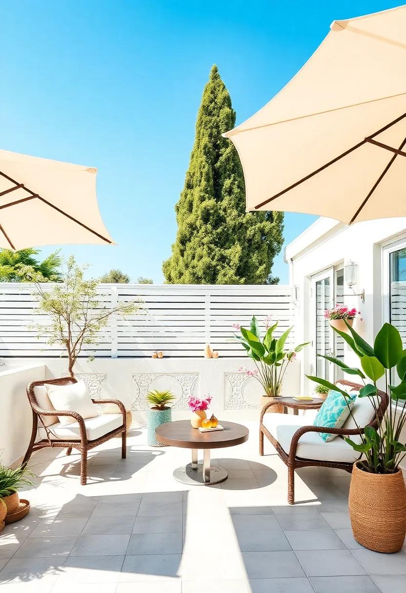 Elevate⁣ Your Space With Elegant​ Umbrellas‍ Providing Shade and Style for Sunny Days