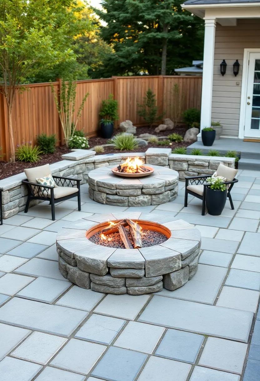 Earthy Clay Paver Touch: Use clay pavers combined with local stones for an organic feel that’s both sturdy and appealing