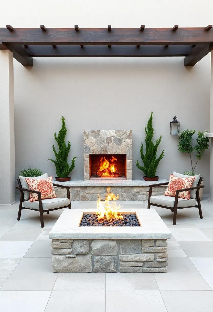 Mediterranean tile and Stone Hybrid: Infuse ⁣a Mediterranean flair with colorful tiles paired with neutral stones for a festive atmosphere