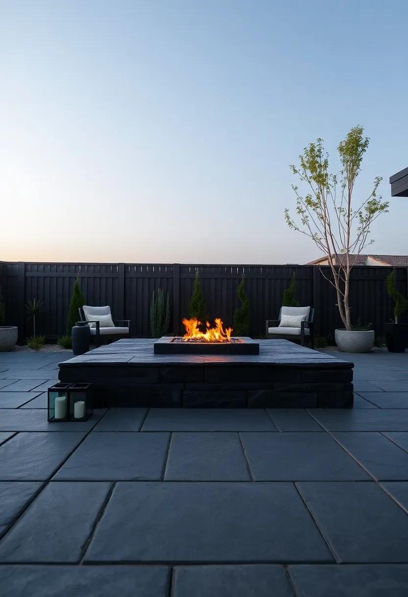 Bold Basalt Beauty: Bring a contemporary twist with striking⁤ basalt stones that provide a dark, dramatic ‍focal point