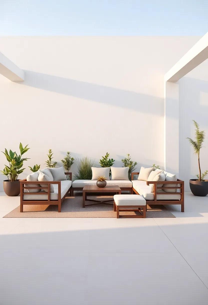 elevating Comfort: The⁢ Allure of Modular Patio Furniture