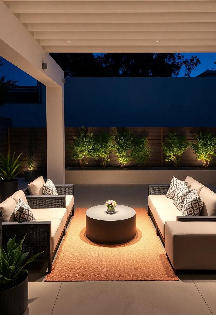 The Role of Lighting in Showcasing Your ⁣Modular Seating